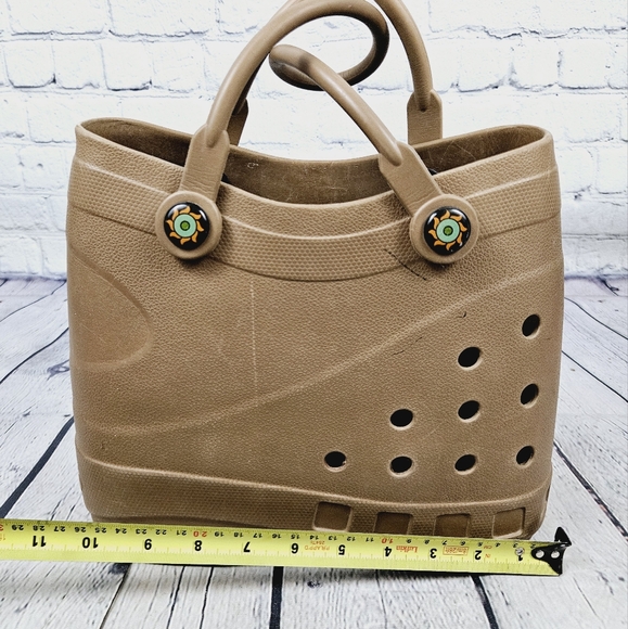 OPTARI | Sol tote croc style waterproof bag purse - Picture 9 of 10